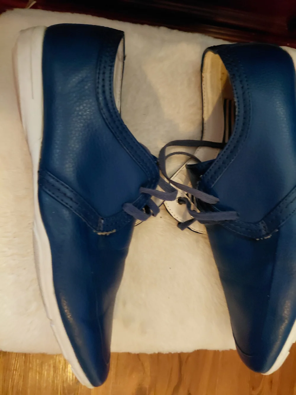 Carlo Marandi Men's Blue Casual Oxford Lace-Up Shoes